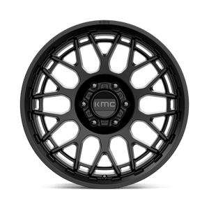 KMC KM722 TECHNIC Satin Black 20x9 +18 6x120mm 66.9mm - Wheelwiz
