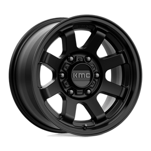 KMC KM723 TRAIL Satin Black 16x8 0 6x139.7mm 106.1mm - Wheelwiz