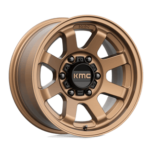 KMC KM723 TRAIL Matte Bronze 17x8.5 00 5x127mm 71.5mm - WheelWiz