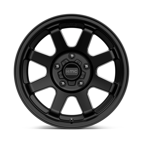 KMC KM723 TRAIL Satin Black 17x8.5 0 5x127mm 71.5mm - Wheelwiz
