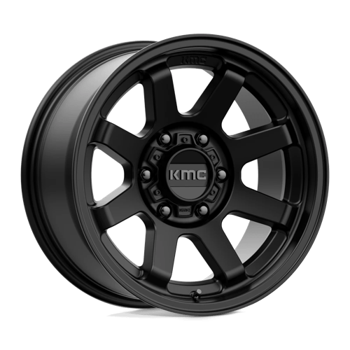 KMC KM723 TRAIL Satin Black 17x8.5 0 6x139.7mm 106.1mm - Wheelwiz