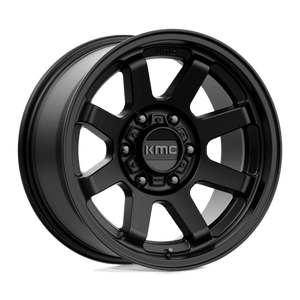 KMC KM723 TRAIL Satin Black 17x8.5 0 6x139.7mm 106.1mm - Wheelwiz
