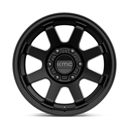 KMC KM723 TRAIL Satin Black 17x8.5 0 6x120mm 66.9mm - Wheelwiz