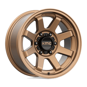 KMC KM723 TRAIL Matte Bronze 17x8.5 0 6x120mm 66.9mm - Wheelwiz
