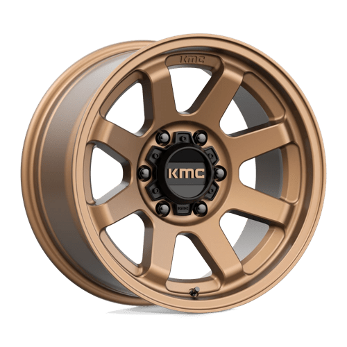 KMC KM723 TRAIL Matte Bronze 17x8.5 0 6x120mm 66.9mm - Wheelwiz