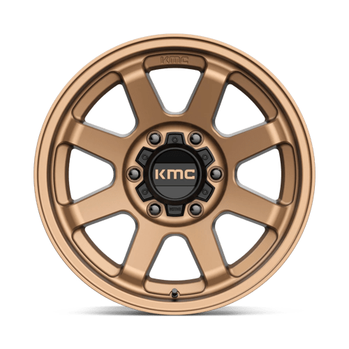 KMC KM723 TRAIL Matte Bronze 17x8.5 0 6x139.7mm 106.1mm - Wheelwiz