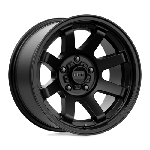 KMC KM723 TRAIL Satin Black 17x9 -12 5x127mm 71.5mm - Wheelwiz