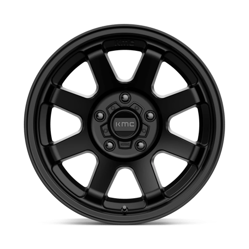 KMC KM723 TRAIL Satin Black 17x9 -12 5x127mm 71.5mm - Wheelwiz