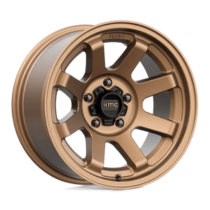 KMC KM723 TRAIL Matte Bronze 17x9 -12 5x127mm 71.5mm - Wheelwiz