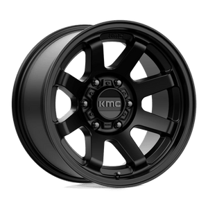 KMC KM723 TRAIL Satin Black 17x9 -12 6x139.7mm 106.1mm - Wheelwiz