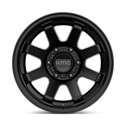 KMC KM723 TRAIL Satin Black 17x9 -12 6x139.7mm 106.1mm - Wheelwiz