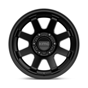 KMC KM723 TRAIL Satin Black 17x9 -12 6x139.7mm 106.1mm - Wheelwiz