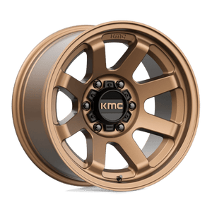 KMC KM723 TRAIL Matte Bronze 17x9 -12 6x139.7mm 106.1mm - Wheelwiz