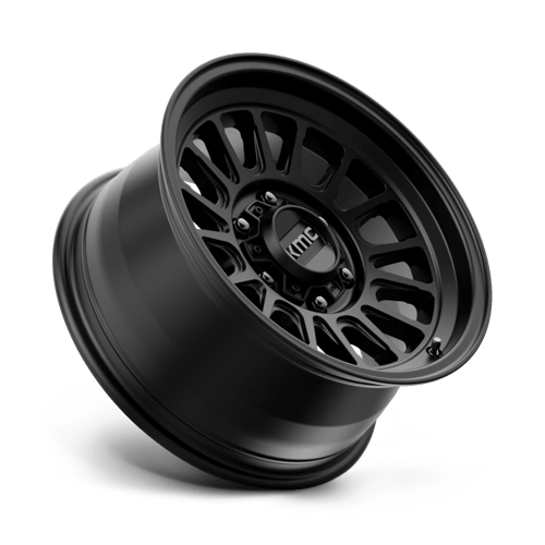 KMC KM724 IMPACT OL Satin Black 17x9 -12 5x127mm 71.5mm - Wheelwiz