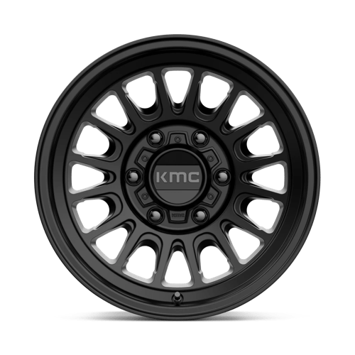 KMC KM724 IMPACT OL Satin Black 17x9 -12 5x127mm 71.5mm - Wheelwiz