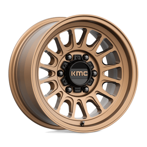 KMC KM724 IMPACT OL Matte Bronze 17x9 -12 5x127mm 71.5mm - Wheelwiz