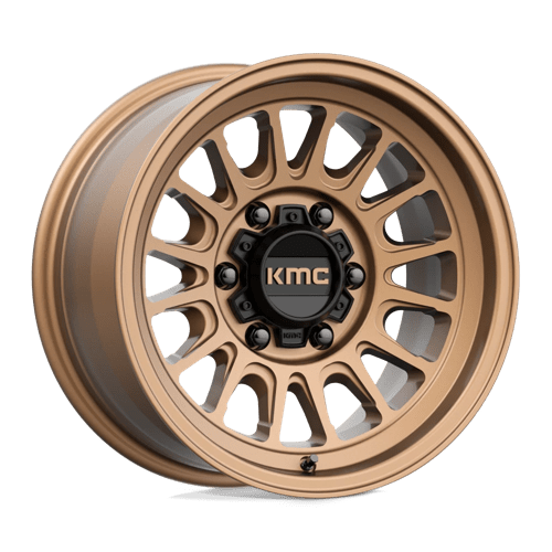 KMC KM724 IMPACT OL Matte Bronze 17x9 -12 6x139.7mm 106.1mm - WheelWiz
