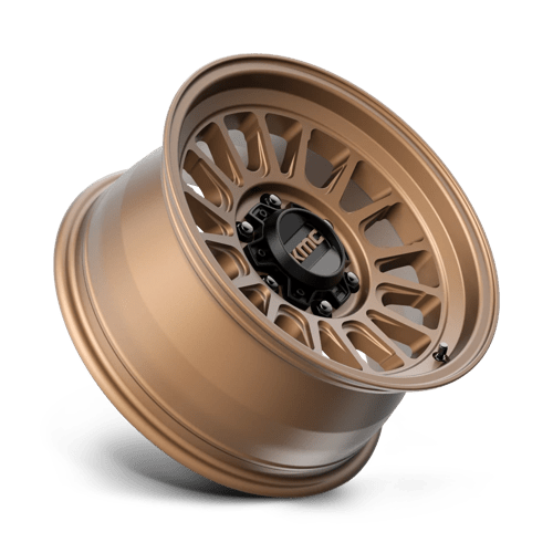 KMC KM724 IMPACT OL Matte Bronze 17x9 -12 5x127mm 71.5mm - Wheelwiz
