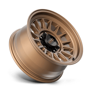 KMC KM724 IMPACT OL Matte Bronze 17x9 -12 5x127mm 71.5mm - Wheelwiz