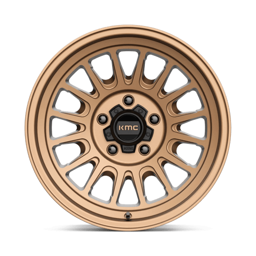 KMC KM724 IMPACT OL Matte Bronze 17x8.5 0 5x127mm 71.5mm - Wheelwiz