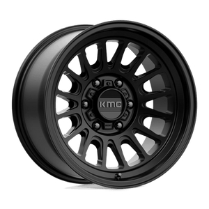 KMC KM724 IMPACT OL Satin Black 17x8.5 0 6x135mm 87.1mm - Wheelwiz