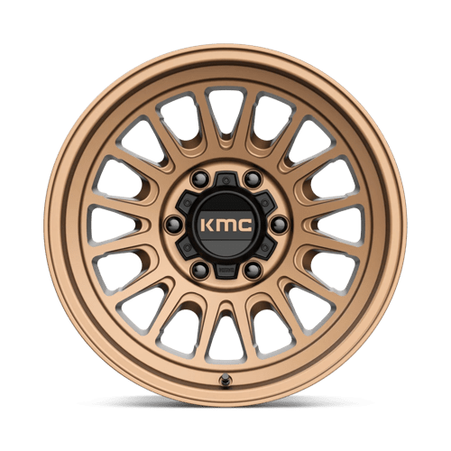 KMC KM724 IMPACT OL Matte Bronze 17x8.5 0 6x120mm 66.9mm - Wheelwiz