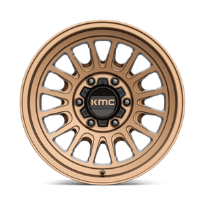 KMC KM724 IMPACT OL Matte Bronze 17x8.5 0 6x120mm 66.9mm - Wheelwiz