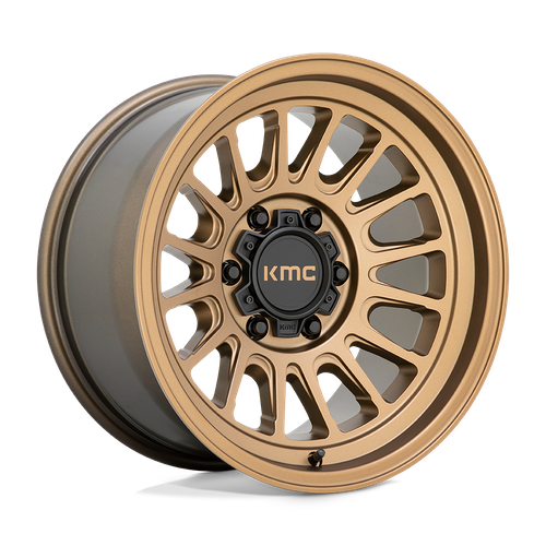 KMC KM724 IMPACT OL Matte Bronze 17x8.5 0 6x139.7mm 106.1mm - Wheelwiz