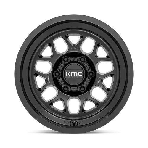 KMC KM725 TERRA Satin Black 17x8.5 0 6x139.7mm 106.1mm - Wheelwiz