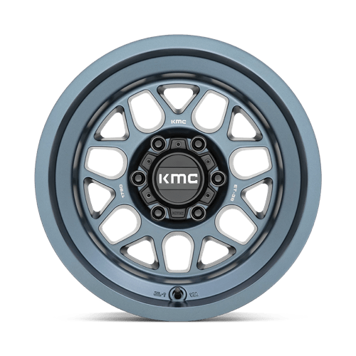 KMC KM725 TERRA Metallic Blue 17x9 -38 6x139.7mm 106.1mm - Wheelwiz