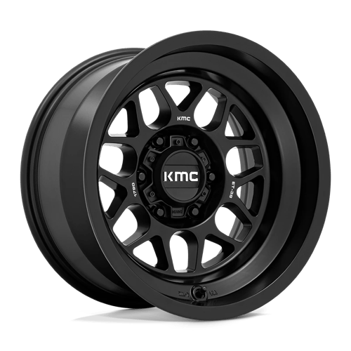 KMC KM725 TERRA Satin Black 17x9 -38 6x139.7mm 106.1mm - Wheelwiz