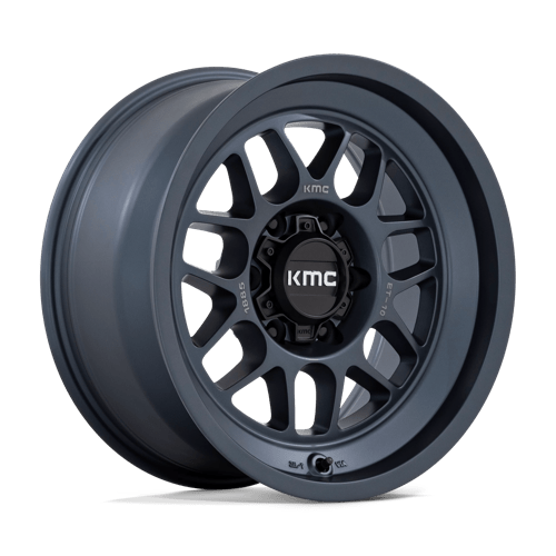 KMC KM725 TERRA Metallic Blue 18x8.5 -10 5x127mm 71.5mm - Wheelwiz