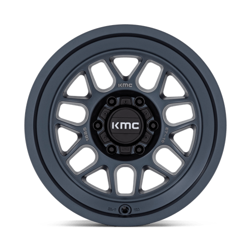 KMC KM725 TERRA Metallic Blue 18x8.5 -10 5x127mm 71.5mm - Wheelwiz