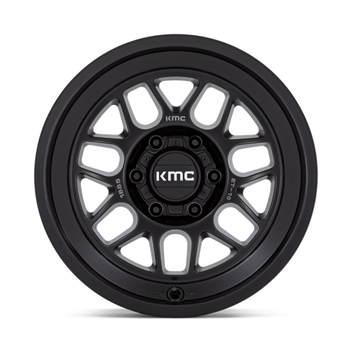 KMC KM725 TERRA Satin Black 18x8.5 -10 5x127mm 71.5mm - Wheelwiz