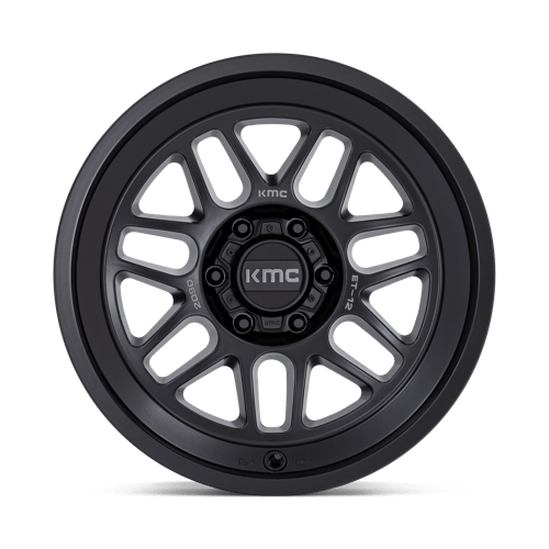 KMC KM725 TERRA Satin Black 20x9 -12 5x127mm 71.5mm - Wheelwiz