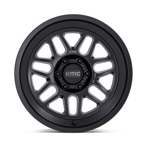 KMC KM725 TERRA Satin Black 20x9 -12 6x139.7mm 106.1mm - Wheelwiz