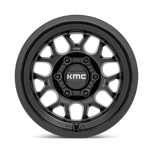 KMC KM725 TERRA Satin Black 16x8 0 6x139.7mm 106.1mm