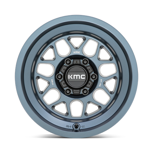 KMC KM725 TERRA Metallic Blue 17x8.5 0 6x120mm 66.9mm