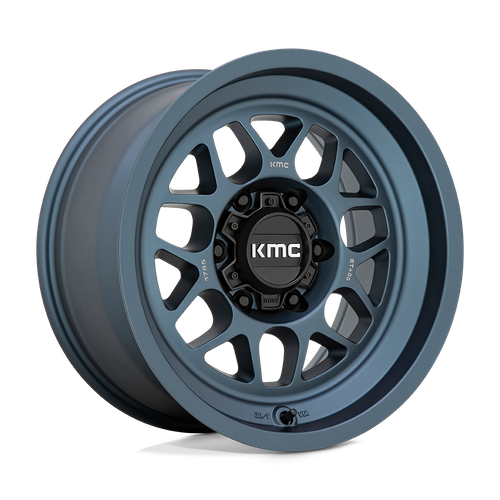 KMC KM725 TERRA Metallic Blue 17x8.5 0 5x127mm 71.5mm - Wheelwiz