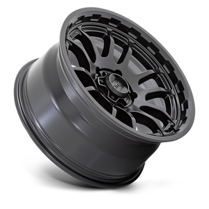 KMC KM727 WRATH Satin Black 17x8.5 0 6x139.7mm 106.1mm