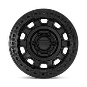 KMC KM236 TANK BEADLOCK Satin Black 17x9 -38 5x127mm 71.5mm - Wheelwiz