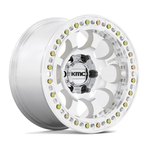 KMC KM237 RIOT BEADLOCK Machined 17x9 -38 6x139.7mm 108mm - Wheelwiz
