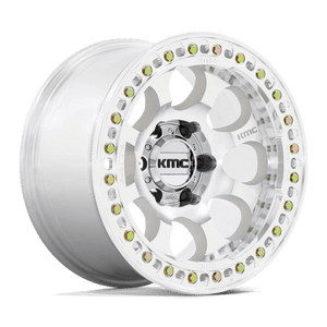 KMC KM237 RIOT BEADLOCK Machined 17x9 -38 6x139.7mm 108mm - Wheelwiz