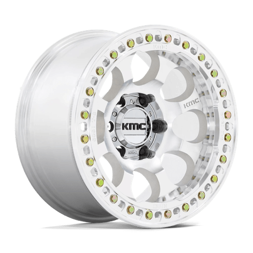 KMC KM237 RIOT BEADLOCK Machined 17x9 -12 5x127mm 71.5mm - Wheelwiz