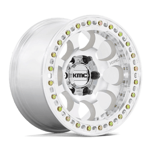 KMC KM237 RIOT BEADLOCK Machined 17x8.5 0 6x120mm 72.6mm