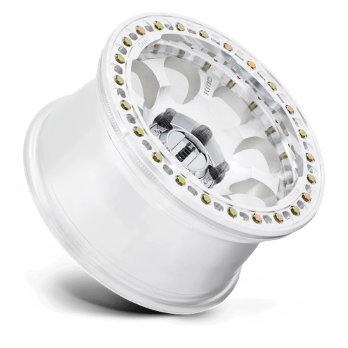 KMC KM237 RIOT BEADLOCK Machined 17x9 -12 6x139.7mm 108mm - Wheelwiz