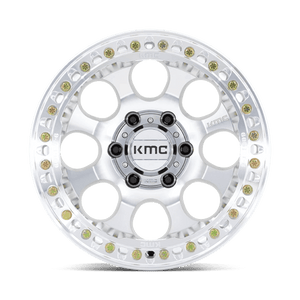 KMC KM237 RIOT BEADLOCK Machined 17x9 -12 5x139.7mm 72.6mm - Wheelwiz