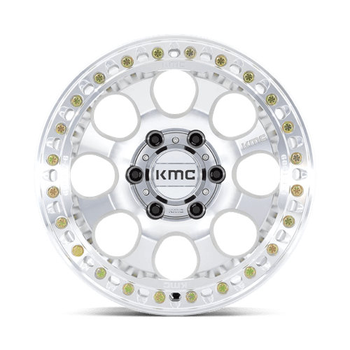 KMC KM237 RIOT BEADLOCK Machined 17x9 -38 Custom 72.6mm - Wheelwiz