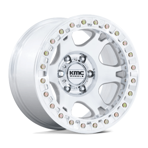 KMC KM238 VI BEADLOCK Machined 17x9 -38 5x127mm 71.5mm - Wheelwiz