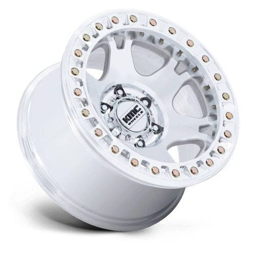 KMC KM238 VI BEADLOCK Machined 17x9 -38 6x139.7mm 108mm - Wheelwiz